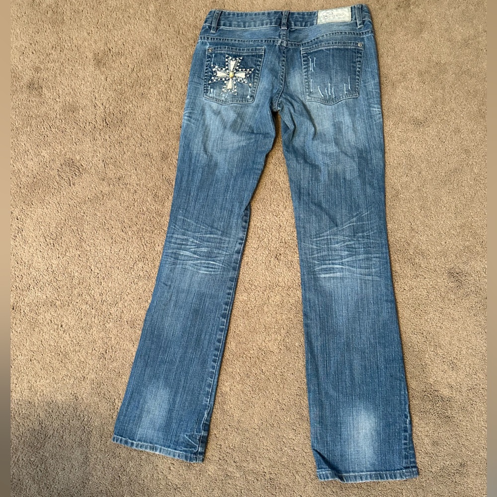 Guess Women's Straight Leg Blue Jeans
